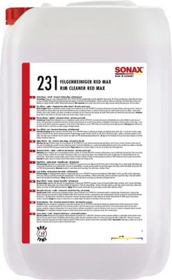 Produktbild von SONAX FelgenReiniger Red Max 25 L