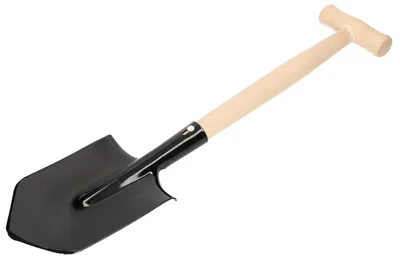 Zdjęcie produktu dla Solidchoice - Łopata ogrodnicza do kopania, z drewnianym uchwytem, 60 cm