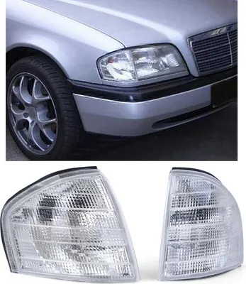 Produktbild von Weiße Blinker Paar für Mercedes C Klasse W202 93-00