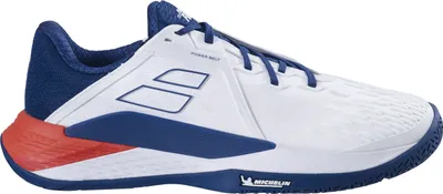 Produktbild von Babolat Propulse Fury 3 All Court Men White/Estate Blue 42 Herren Tennisschuhe