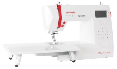 Obrázok produktu pre Veritas Sewing Marion, Biela, Automatický šijací stroj, Šitie, 1 krok, 4.5 mm, LCD