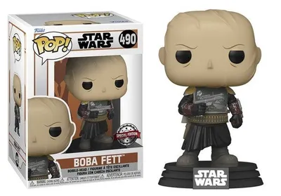 Zdjęcie produktu dla Funko Pop! Star Wars Boba Fett 490 No Helmet