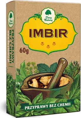 Produktbild von GEMAHLENER INGWER 60 g – DARY NATURY