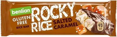 Produktbild von benlian Rocky Rice Puffreisriegel Salted Caramel 18g