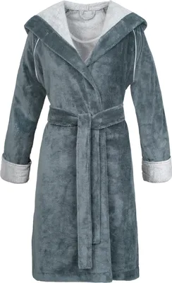 Produktbild von Esprit Damenbademantel Cosy Farbe grey Größe 36/38