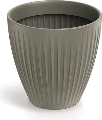 Image de Pot de fleurs LATIA ROUND MIDL 48 cm - Couleur : mocca