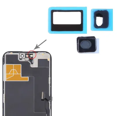 Immagine prodotto di Adesivo sensore posteriore per iPhone 14 Pro / 14 Pro Max Ricambio Riparazione