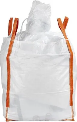 Produktbild von 10x Big Bag mit Füllstutzen 1m³ | Big Bag-Kapazität bis zu 1500kg | 4 Hebeschlaufen