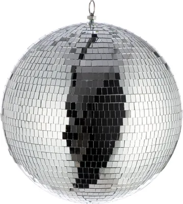 Obrázok produktu pre Guľa na stromček Gilde, "Disco", polystyrén, strieborná farba,Polyuretán2, d. 30 cm 55355