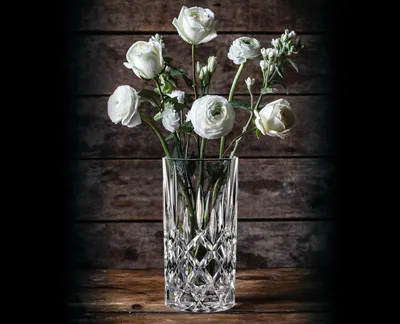 Obrázek produktu pro Nachtmann Noblesse Vase, Kulatá váza, Sklo, Průhledná, Tabulka, Vnitřní, 281 mm
