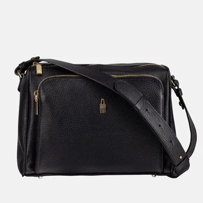 Immagine prodotto di LAURA - Borsa a tracolla in pelle nera