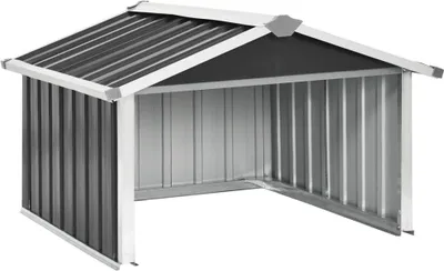 Produktbild von Rasenmäher Garage 92x97x63 cm Verzinkter Stahl Anthrazit