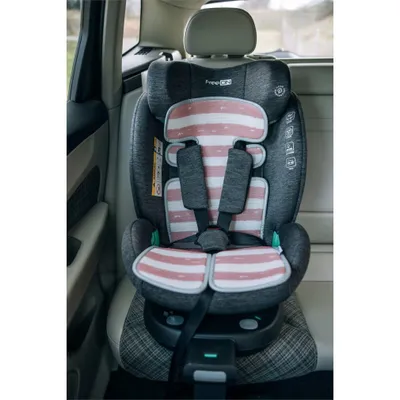 Produktbild von FreeON Universal Autositz- und Kinderwageneinsatz weiß-rosa