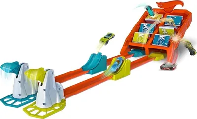 Immagine prodotto di Hot Wheels GBF89 - Pista Powersprung Challenge