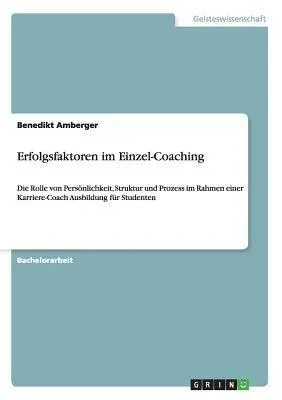 Produktbild von Erfolgsfaktoren im Einzel-Coaching