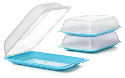 Produktbild von TATAY Frischhaltedose 3er Set Maxi Frischhaltedosen mit Deckel