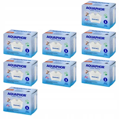 Produktbild von Aquaphor Maxfor+ Filterkartusche 8 Stück.