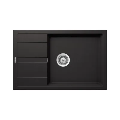 Produktbild von Schock Einbauspüle Manhattan D-100LS U Nero - Unterbauspüle