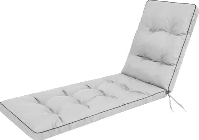 Produktbild von Sonnenliege-Auflage "HUGO" – 201×55×8 cm, wetterfest, UV-beständig, für Gartenliege, Sonnenbett & Bank | Pillowprim