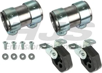 Produktbild von HJS Montagesatz Schalldämpfer 82 11 9864 für VW POLO (9N)