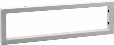 Obrázek produktu pro Držák 490x150x20mm, lakovaná ocel, matná bílá, ocel