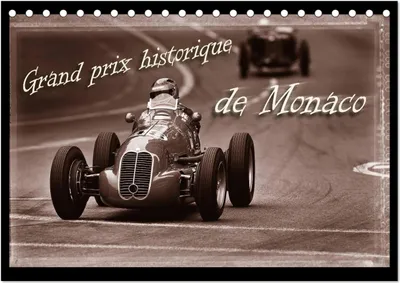Produktbild von Grand Prix historique de Monaco (Tischkalender 2025 DIN A5 quer), CALVENDO Monatskalender