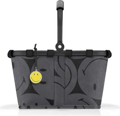 Immagine prodotto di reisenthel carrybag XS, Einkaufskorb, Korb, Picknickkorb, Smiley Grey, 5 L, BN7085