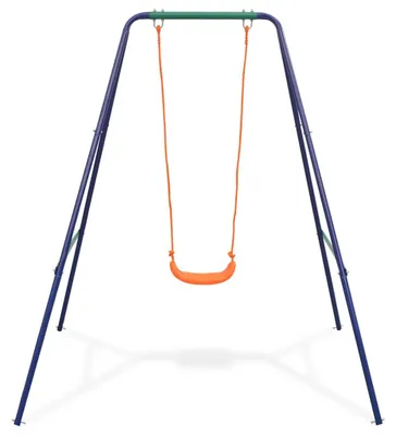 Productafbeelding van vidaXL 2-in-1 schommelstoel voor volwassenen en baby, oranje