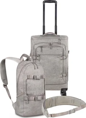 Produktbild von normani Reisetrolley mit kleinem 8L Rucksack und Hüftgurt