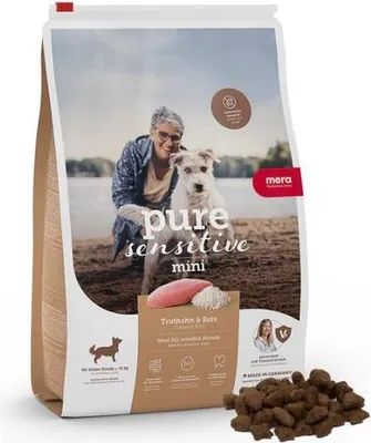 Produktbild von Mera Dog Pure Mini Truthahn & Reis 4kg