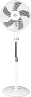 Zdjęcie produktu dla DCG Eltronic VE1640, Wentylator domowy z łopatkami, Szary, Biały, Podłoga, 40 cm, Prąd przemienny, 60 W