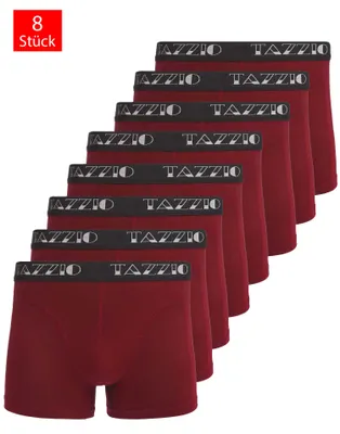 Immagine prodotto di Boxer da uomo Tazzio, confezione da 8 BS1000 (bordeaux, 5XL)