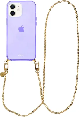 Produktbild von Dreamy Cord Hülle Purple - Long Cord  - Kompatibel mit iPhone 12