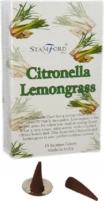 Produktbild von Kegel-Räucherstäbchen – Citronella & Zitronengras