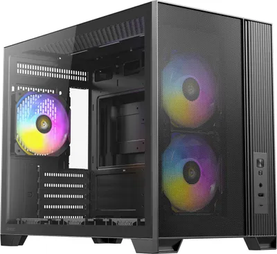 Image de ANTEC FLUX M ATX/Micro-ATX/ITX Boîtier Midi Tour PC , noir