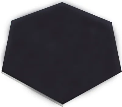 Produktbild von Vinyl Sechseck Wandfliese Century Selbstklebend Schwarz
