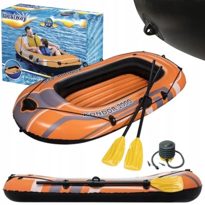Produktbild von Bestway Kondor 2000 Schlauchboot mit Paddel und Pumpe