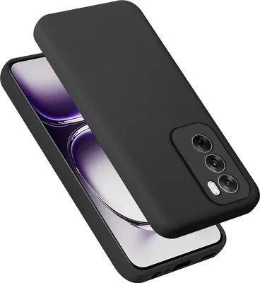 Image de Cadorabo Housse pour Oppo Reno 12 Housse en silicone Housse en silicone liquide pour téléphone portable, Housse de protection résistante aux rayures et aux chocs pour Oppo Reno 12