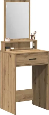 Produktbild von "Winterschlussverkauf "Schminktisch Modernes Design - Kosmetiktisch/Frisiertisch - Artisan-Eiche 50x41x140 cm Holzwerkstoff NeuMöbel 9362723