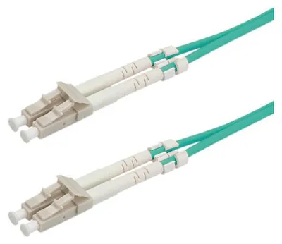 Image de ROLINE LWL-Kabel 50/125um OM3 LC/LC trkis 0,5m