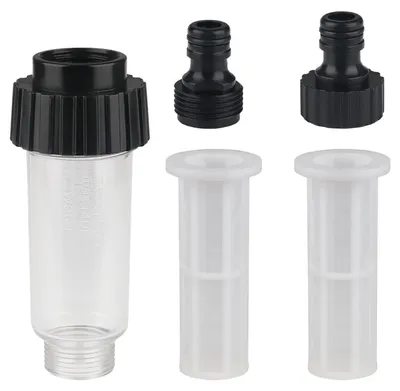 Image de Filtre à eau avec cartouche de filtration pour nettoyeur haute pression, filetage 3/4 de pouce