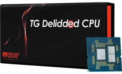 Produktbild von Delidded AMD Ryzen? 7 9800X3D (Boxed-Version, Delidded, für Direct-Die-Kühlkörper)