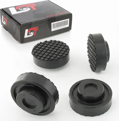Produktbild von 4x Adapter Wagenheber Aufnahme Hebebühnen Gummiauflage Gummi Ø 64x28mm für Skoda
