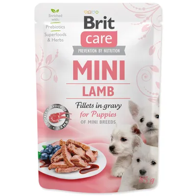 Produktbild von Kapsička BRIT Care Mini Puppy, Lammfilets in Soße, 85 g