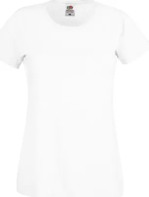 Produktbild von Damen T-Shirt Original-T - Weiß, XL