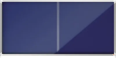 Produktbild von nobo Schaukasten silber 27x DIN A4