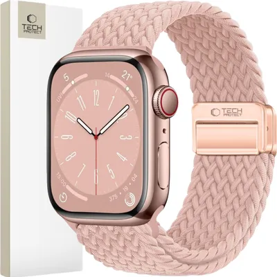 Produktbild von Tech-Protect watch strap NylonMag Apple Watch 42/44/45/49mm, dusty rose
