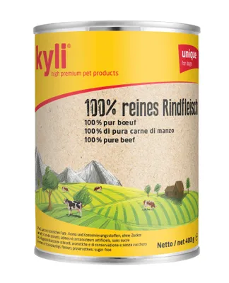 Produktbild von kyli 100 % Rindfleisch 400 g