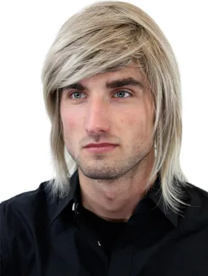 Produktbild von WIG ME UP Perücke Herren lang blond GFW892-18T22