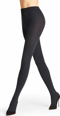 Produktbild von FALKE Damen Strumpfhose - Pure Matt 100 DEN, Feinstrumpfhose, blickdicht Marine M-L (42-44)